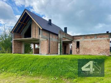 Nowoczesny dom 155 m2 na dużej działce w Krzyszkowicach