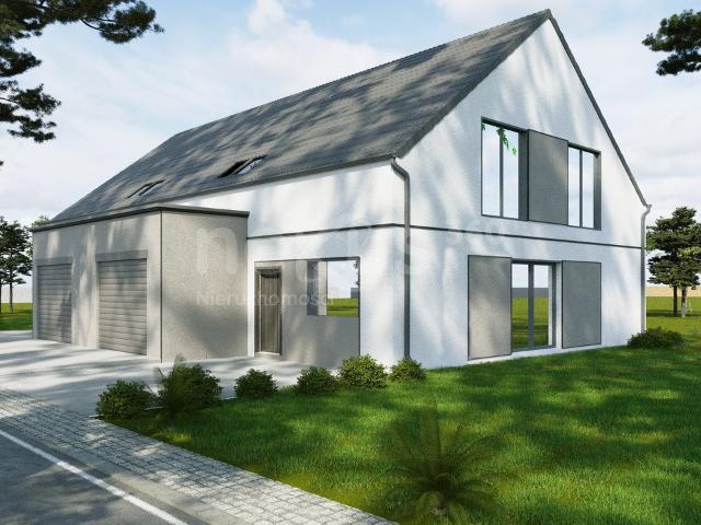 Nowoczesny bliźniak 95 m² z garażem i prywatną działką