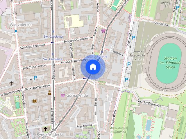 Kwatera mieszkanie dla pracowników. Poznań Wilda. TV/internet/