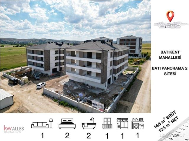 KWALLES'ten BATIKENT ÇAMLICA SINIRI 2+1 SİTE İÇİ LÜKS ÖZEL GARAJLI