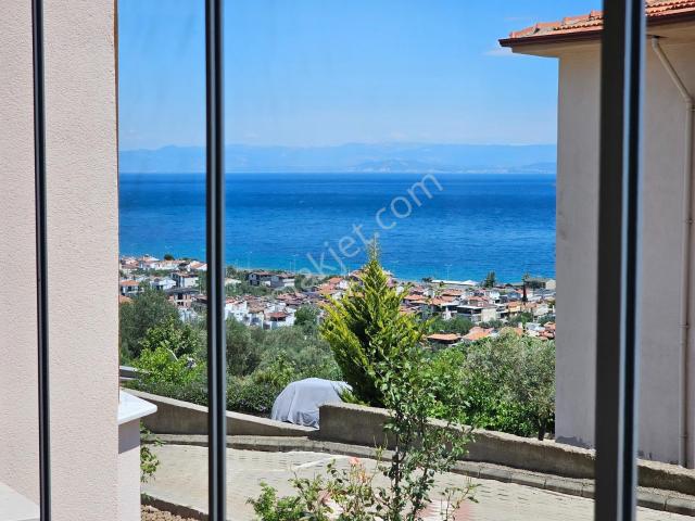 ▀▄ Küçükkuyu Satılık Emsalsiz 4+1 Full Deniz Manzaralı Villa