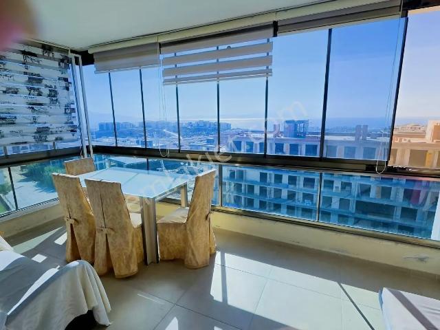 Kuşadasında Eşyalı 120 M² Net,2 Banyo,çift Cephe,kiralık