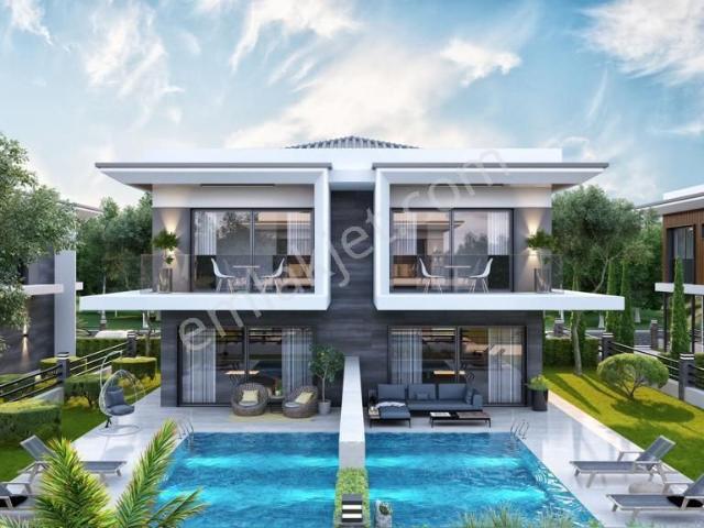 Kuşadası Davutlar'da Projeden 3+1 Özel Havuzlu Satılık Villalar