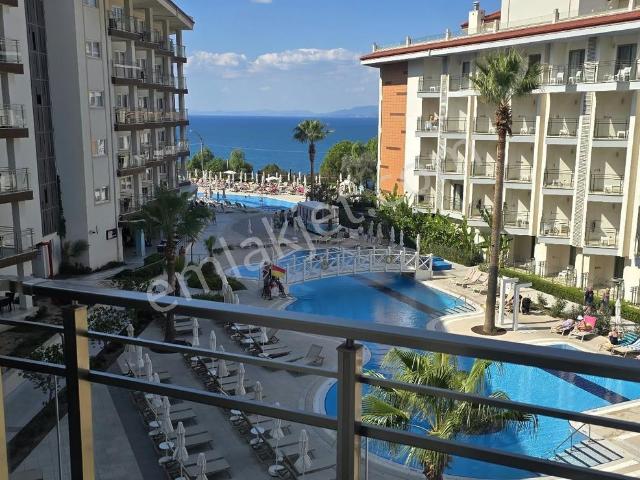Kuşadası Deniz Manzaralı Kiralık Eşyalı 2+1 Daire