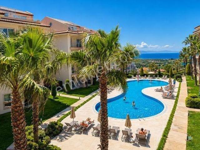 Kuşadası Golf Sezonluk Kiralık Eşyalı,geniş 1+1, Deniz Manzaralı