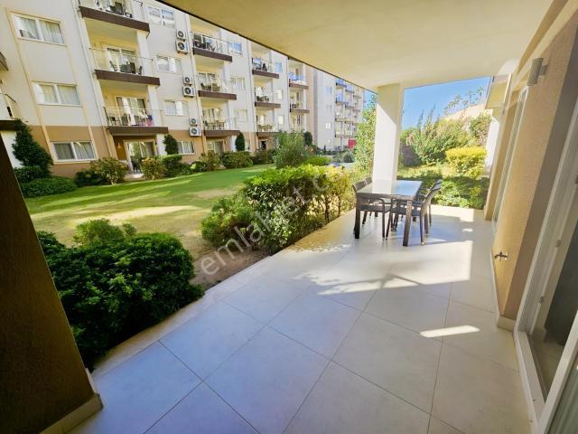 Kuşadası Ramada Resort'te Kiralık Eşyalı Bahçe Katı 2+1 Daire