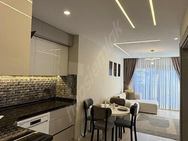 KUŞADASI DAVUTLARDA SATILIK EŞYALI 1+1 DAİRE