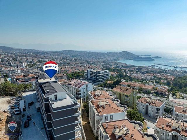 KUŞADASININ EN İYİ MANZARASINA SAHİP YENİ LÜKS 2+1 DAİRE