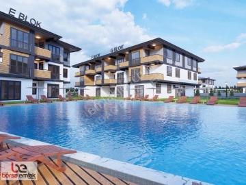 Kumbağ'da Havuzlu Ova Kent 2 Sitesinde Satılık Lüks 3+1 Daireler