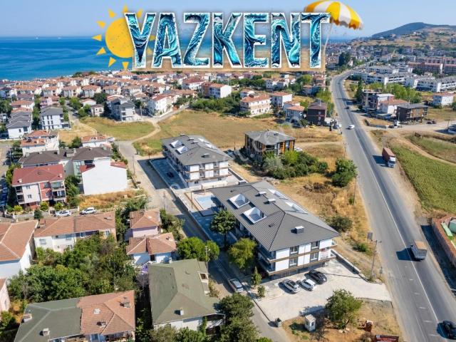 Kumbağ Deniz Tarafında Havuzlu Sitede Satılık Lüks 2+1 Daireler
