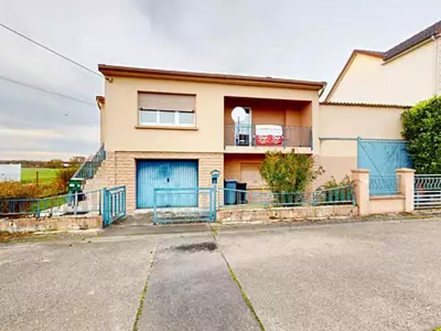 Kuntzig 57970 Achat / Vente maison 5 pièces t5 jardin cave