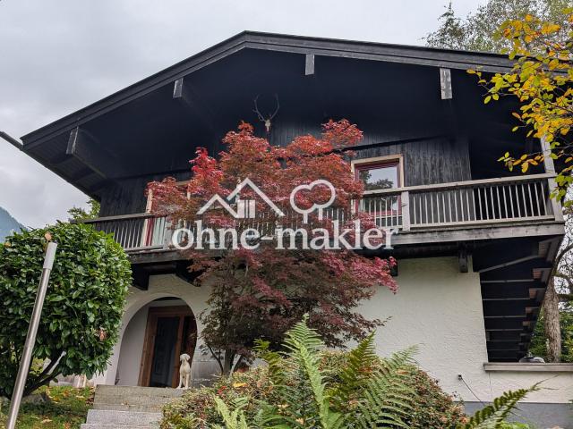 Künstler Chalet in ruhiger Hanglage mit Restbaupotenzial