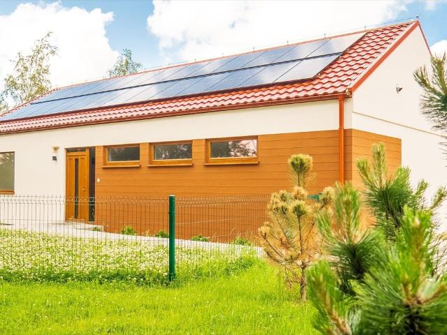 Nowoczesny energooszczędny dom 113 m2 z tarasem i patio