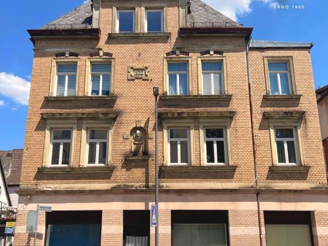 Kulturdenkmal von 1900 an der Fußgängerzone | Provisionsfrei