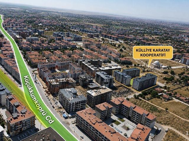 KÜLLİYE KARATAY K.Y.KDE BAHÇE KATLI 3+1 SATILIK DAİRE