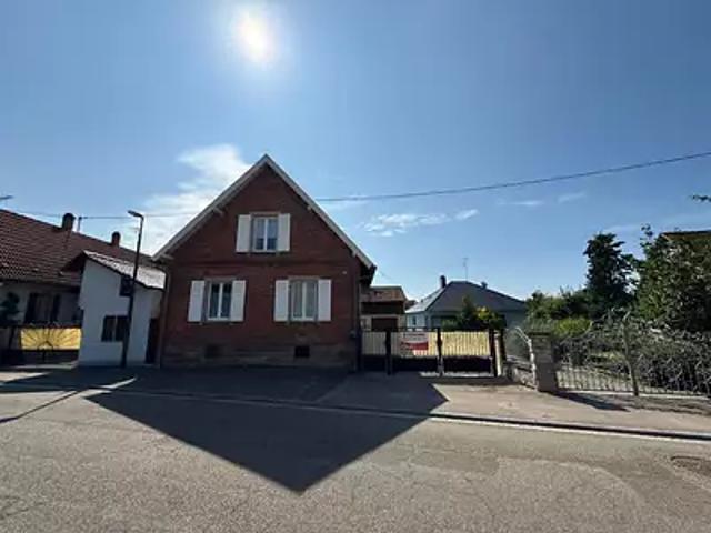 Kurtzenhouse 67240 Achat / Vente maison 4 pièces t4 jardin cave