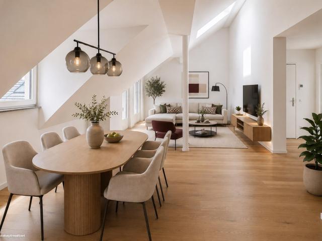KURZFRISTIG BEZUGSFERTIG* 3,5 ZIMMER WOHNUNG MIT LOFT CHARAKTER, GESCHÜTZTER DACHTERRASSE + BALKON
