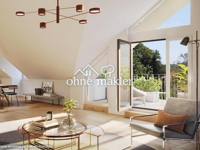 KURZFRISTIG BEZUGSFERTIG* CHARMANTE 3,5 ZIMMER WOHNUNG MIT GESCHÜTZTER WEST DACHTERRASSE