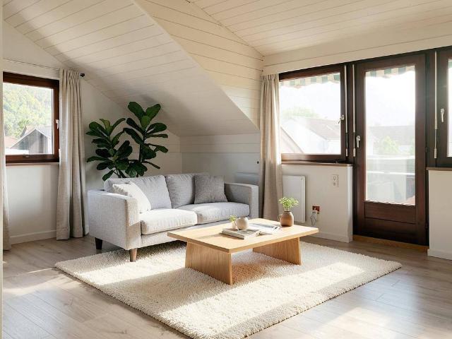 Kuschelige Dachgeschosswohnung mit Aussicht!