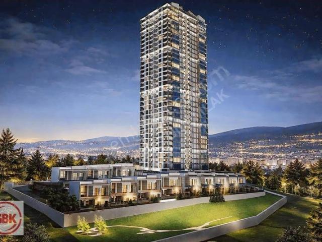 Kuvars Kule'de Teraslı, 6+1 Lüks Dubleks | Panoramik Manzara