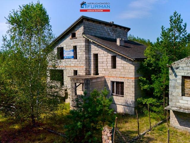 Polecam dom wolnostojący 99 m² w stanie surowym otwartym