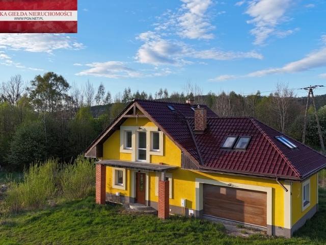 Nowoczesny dom z garażem, 114 m², 57 arów działki