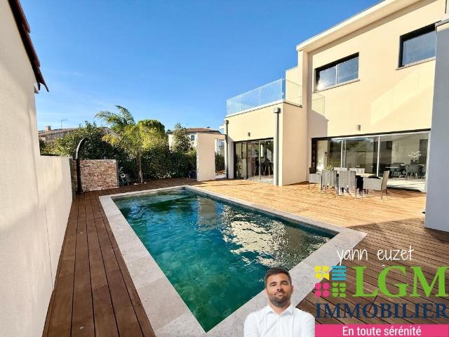 L’Exception au quotidien: maison contemporaine avec piscine 168m² Villetelle