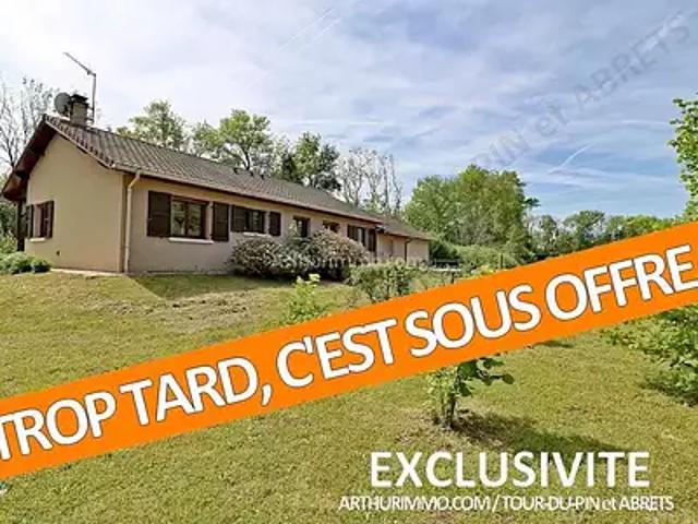 La Tour du Pin 38110 Achat / Vente maison 5 pièces t5