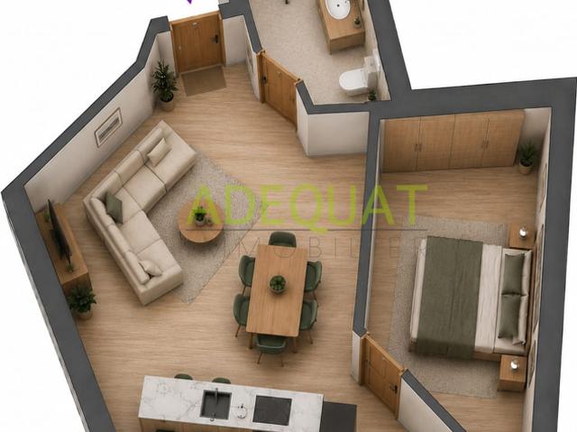 LA TOUR DU PIN HYPER CENTRE / APPARTEMENT T2 / PLATEAU A AM