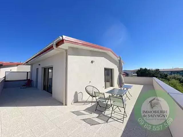 La Tour de Salvagny 69890 Achat / Vente appartement 4 pièces t4 au dernier étage