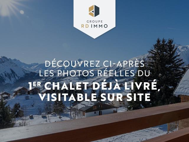 La Toussuire Chalet neuf d’exception 400 m2 Vue dégagée Pres. 400m² Fontcouverte la Toussuire La Toussuire