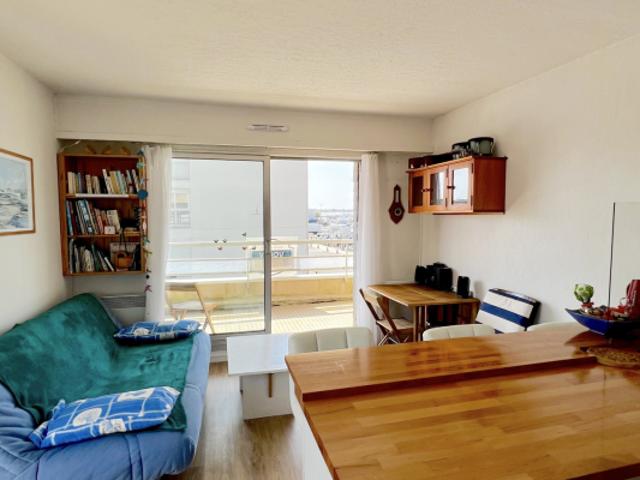 La Turballe port T2 cabine 35,34 m2 garage vue mer