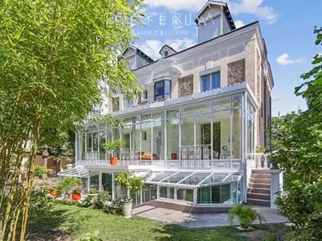 La Varenne Saint Hilaire 94210 Achat / Vente maison 10 pièces t10 piscine jardin