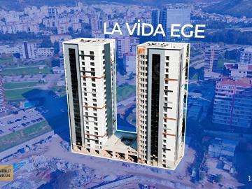 La Vida Ege 1+1 55m ÇİFT CEPHE