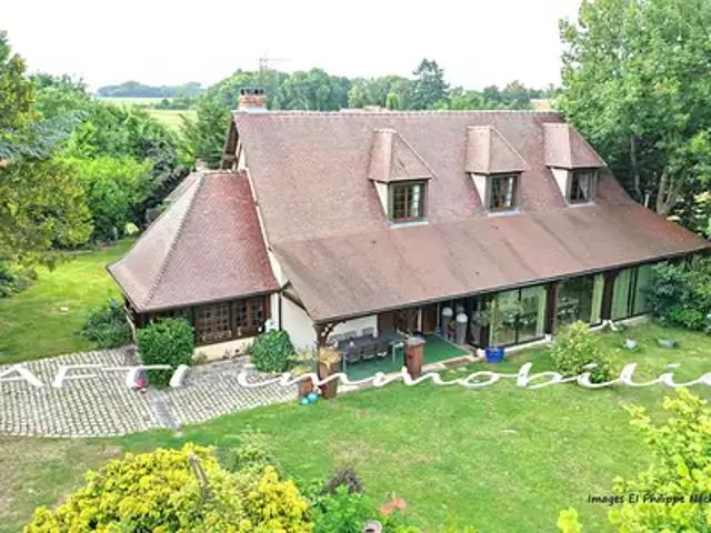 La Villeneuve en Chevrie 78270 Achat / Vente maison 10 pièces t10 parking