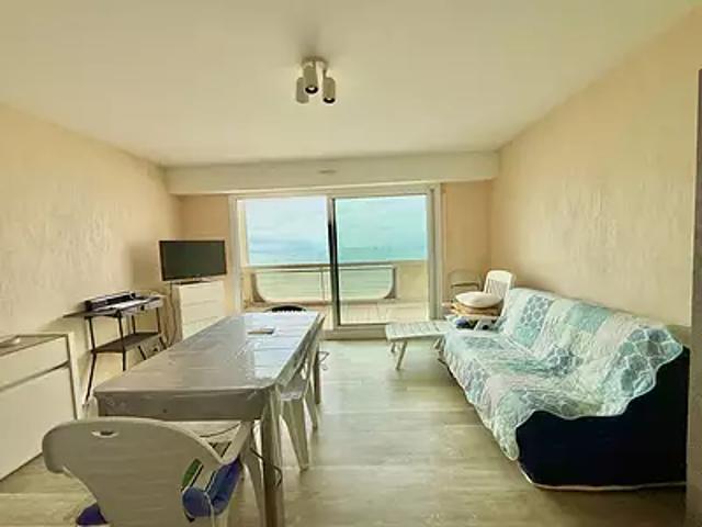 La Baule Escoublac 44500 Achat / Vente appartement 1 pièce t1 au dernier étage terrasse