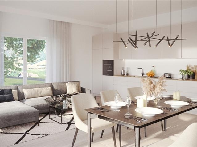 La Bergerie – Grundstück 16 – Neue 4,5 Zimmer Wohnung im ersten Stock mit Balkon