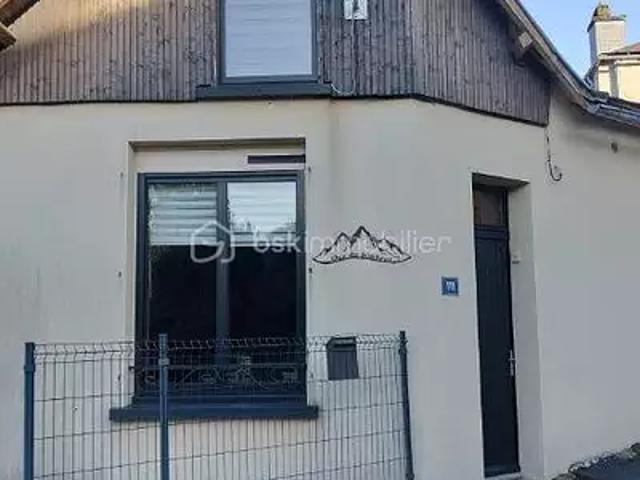La Bourboule 63150 Achat / Vente maison 2 pièces t2 terrasse