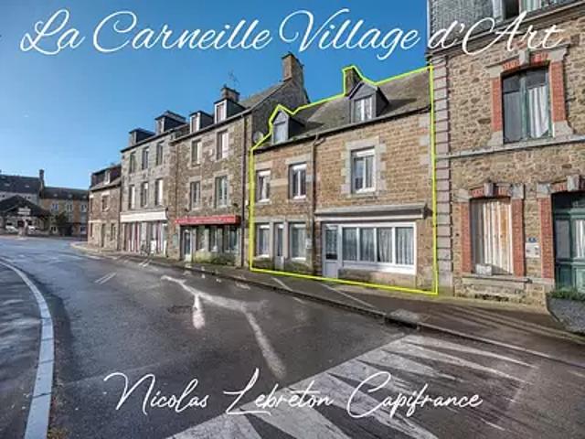La Carneille 61100 Achat / Vente maison 9 pièces t9 jardin cave