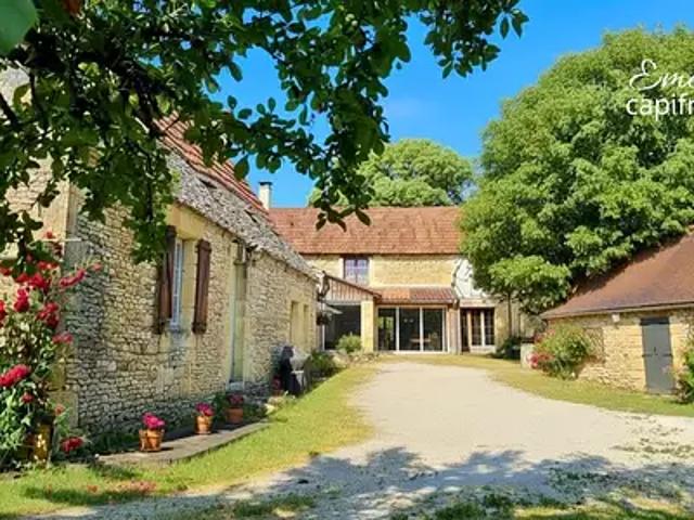 La Chapelle Aubareil 24290 Achat / Vente maison 6 pièces t6 jardin