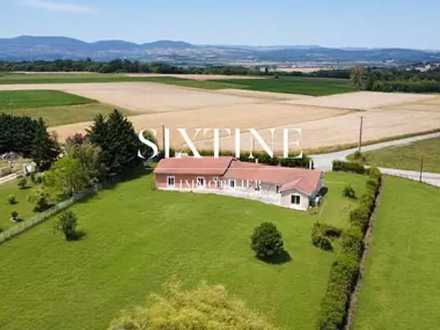 La Chapelle de Surieu 38150 Achat / Vente maison 10 pièces t10 terrasse parking