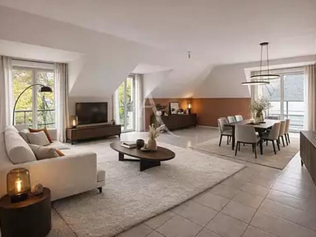 La Chapelle sur Erdre 44240 Achat / Vente appartement 5 pièces t5 au dernier étage terrasse