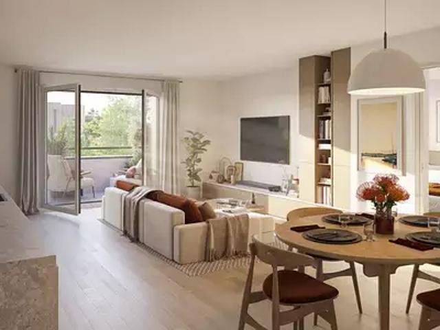 La Chapelle sur Erdre 44240 Programme neuf appartement neuf à vendre t3 PTZ+ LMNP