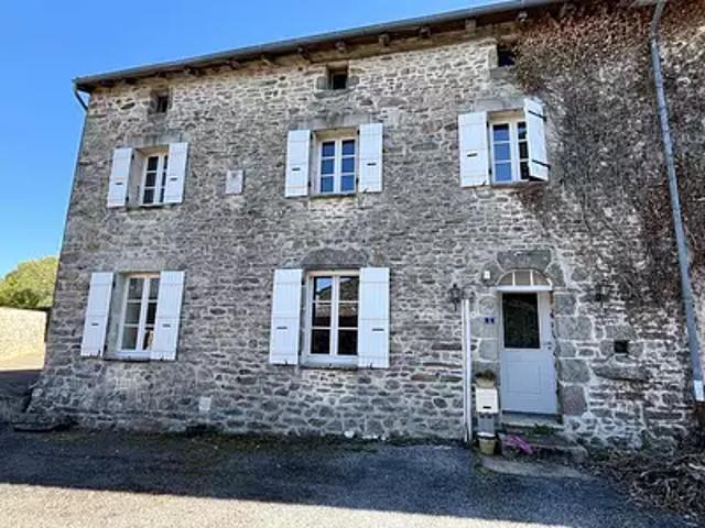 La Croix sur Gartempe 87210 Achat / Vente maison 4 pièces t4 parking