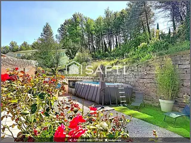 La Destrousse 13112 Achat / Vente maison 3 pièces t3 piscine terrasse