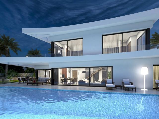 La fantástica Villa Sorolla, una residencia de diseño modern. 317m² Dénia