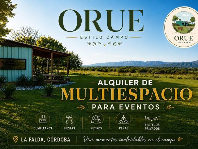 La Falda Casa de Campo para eventos