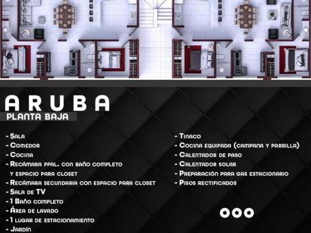 LA FIRMA REAL STATE VENDE DEPARTAMENTOS NUEVOS MODELO ARUBA EN VITARA RESIDENCIAL EN QRO. CORREGIDOR