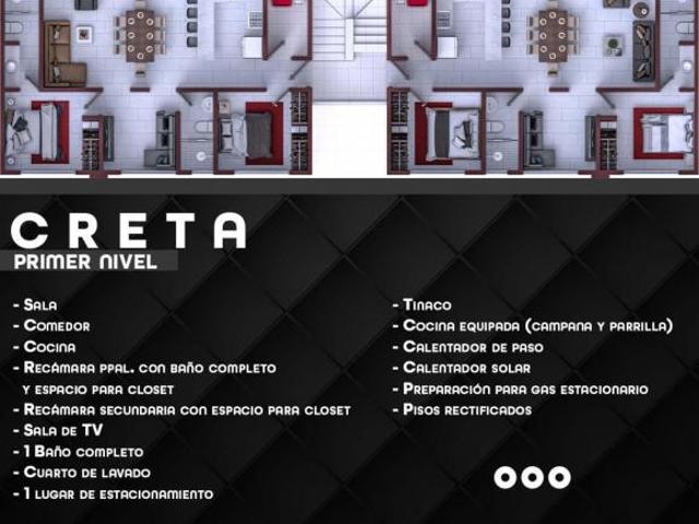 LA FIRMA REAL STATE VENDE DEPARTAMENTOS NUEVOS MODELO CRETA EN VITARA RESIDENCIAL EN QRO. CORREGIDOR