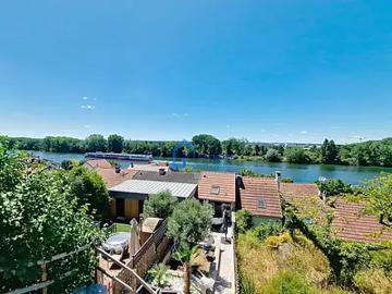 La Frette sur Seine 95530 Achat / Vente appartement 3 pièces t3 au dernier étage terrasse
